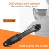 2 in 1 Drill Chuck Spanner, Professional Ratchet Wrench Dual-Use