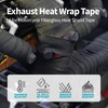 NEZUIBAN Exhaust Wrap 2" x 50FT, High Temp Header Wrap