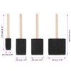 JOIKIT 40 Pack 4 Sizes Foam Paint Brush, Sponge Foam