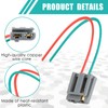 HEI Distributor Pigtail Wire Harness 12V Power and Tachometer Connector