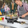 ARC Outdoor Propane Burner Stove, 13" Single Propane Burner, Cast