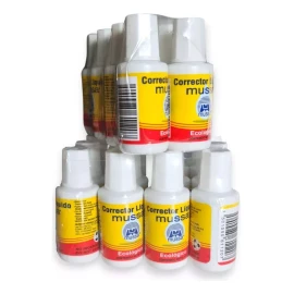Mussa Corrector Liquido Mussa De 20ml Paquete De 8 Piezas