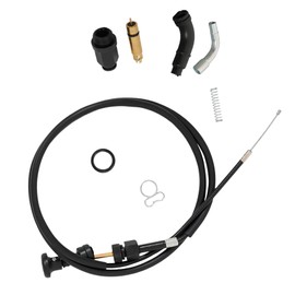 WFLNHB Carburetor Choke Cable and Valve Plunger Kit Replacement for Honda Rancher 350 TRX350FM TRX350TE TRX350TM TRX350FE Foreman 400 TRX400FW 1997-2003