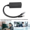 Gigabit PoE Splitter 10 100 1000Mbps 12V 2A Output Buffer