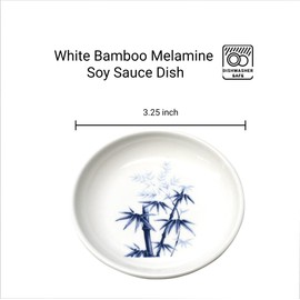 JapanBargain 2325, Soy Sauce Dishes Dipping Bowls for Sushi Dinner Japanese Style Side Dishes, 3.25 inch Diameter, Pack of 12