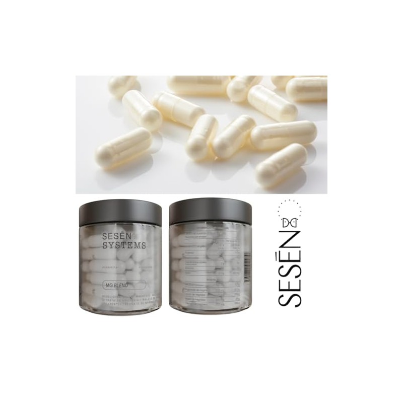 SESN MG Blend Magnesio Multi-forma 60 Cpsulas Bisglicinato Citrato Malato