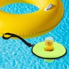 Honeydak Floating Drink Holder 4 Pieces Neoprene Floating Cooler Inflatable