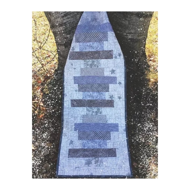 Orphan Quilt Designs/Villa Rosa Designs Frosted Window Panes Table Runner