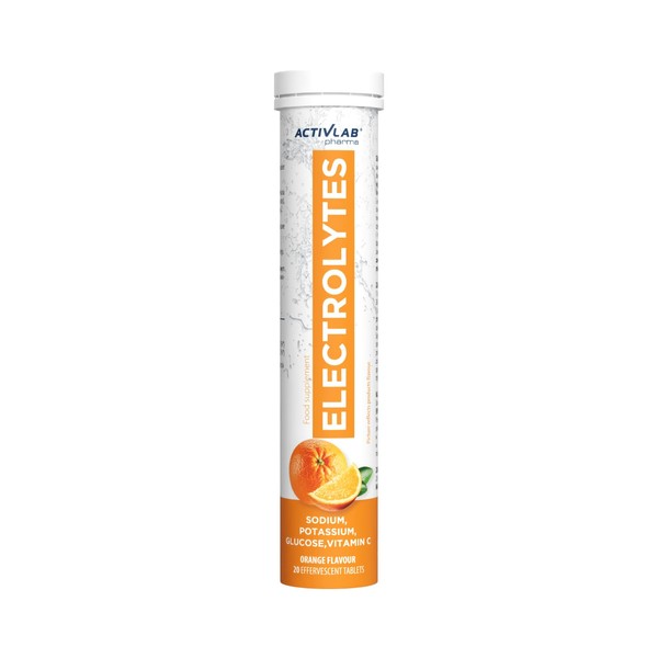 Activlab Elektrolyte Brausetabletten Orange – mit Natrium, Kalium, Glukose &