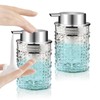 RETON 2 Pcs Foaming Soap Dispenser, 10 Oz/300ml Clear Foam