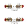 QWORK® 2 Pcs AGU In-line Fuse Holder 60A 12V-48V DC