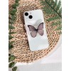 Green Nature Butterfly Phone Grip Stand, Cute Butterfly Cell Phone