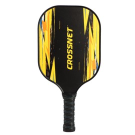 CROSSNET Elite Pickleball Paddle - Fiberglass Face + Polymer Core for Long-Lasting, Non-Stop Play-Lightweight High-Performance Pickle Ball Racket with Non-Slip Grip Handle (Graffiti)