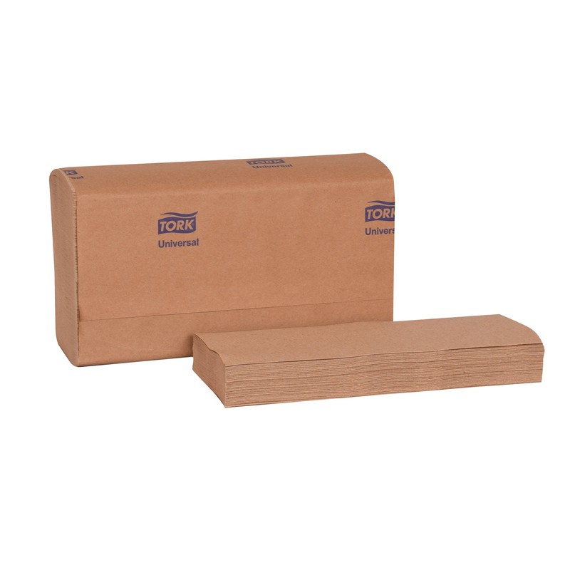 Tork Multifold Hand Towel Natural H2, Universal, 100% Recycled Fibers,