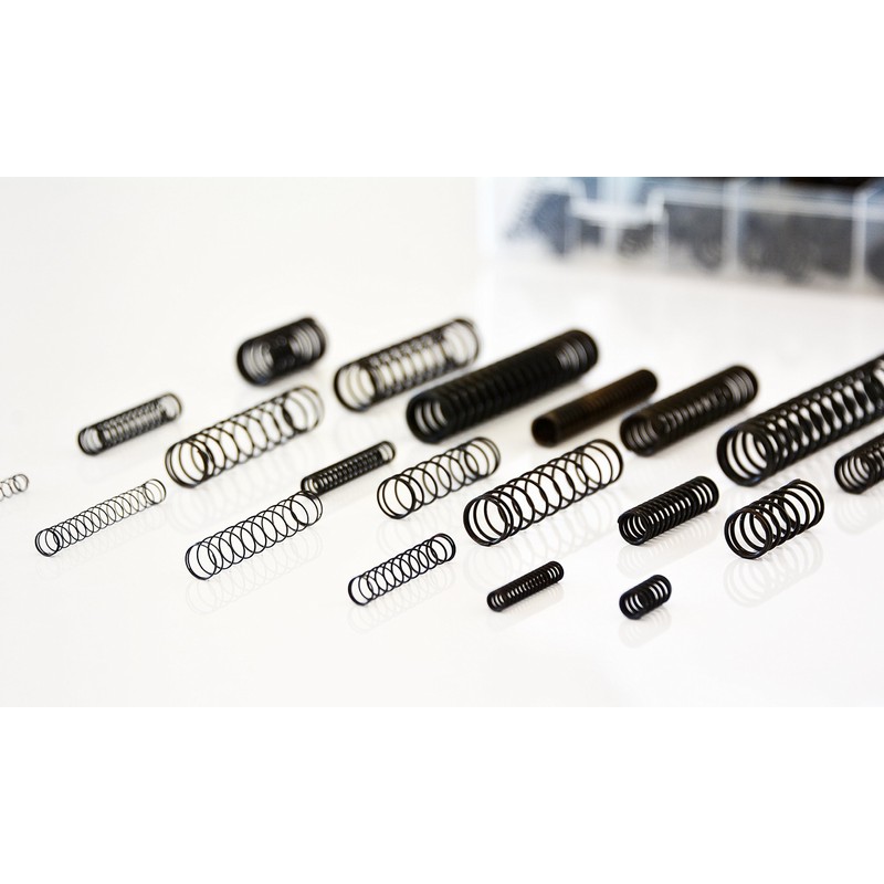 SWORDFISH 32030 114pc Black Oxide Finish Compression Spring Assortment