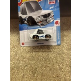 Hot Wheels Tooned Mazda RX-3 NEW FOR 2024 156/250 White