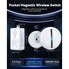 Wireless Switches for Lights, ELECTOP Magnetic Multi Way Remote Control