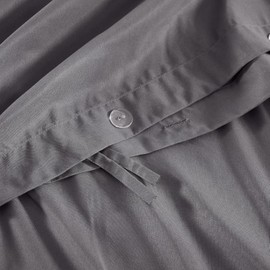 Truly Soft Everyday - Juego de edredón para Cama Individual XL, Color Gris Oscuro