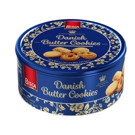 Bisca Danish Butter Cookies 64 oz (1 Tin)