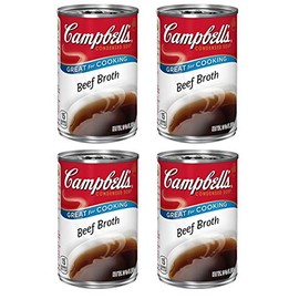 Campbell's Beef Broth, 10.5 oz (Pack of 4)