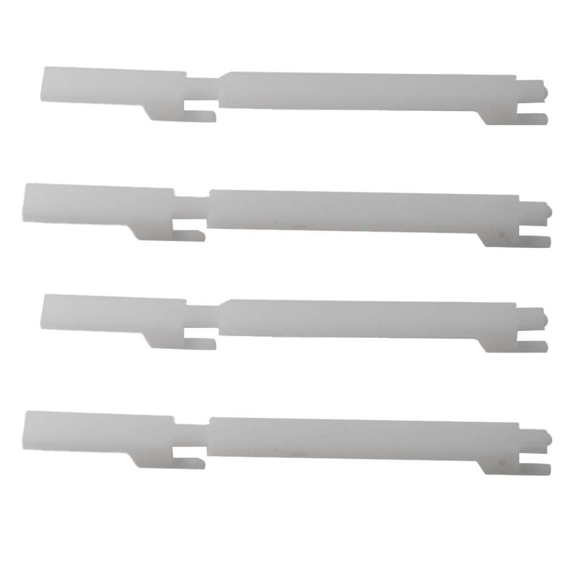 VHEUHZ Screw-On Hinges - Door Hinges Pack of 4 Nylon