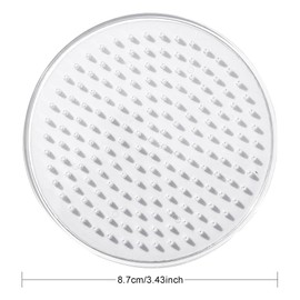 Handicraft Emporium | Plastic Pegboards Used for 5x5mm DIY Fuse Bead, Hama Bead Compatible (Circle)
