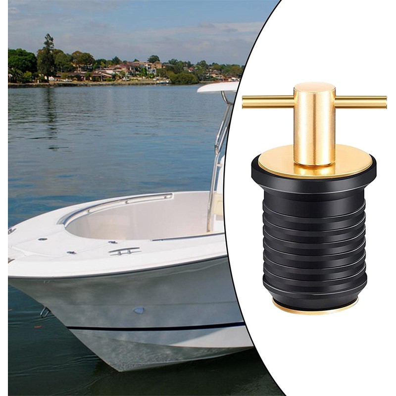 MagiDeal Marine Boat Drain Plug 3/4' or 1-1/4' Drain Stopper