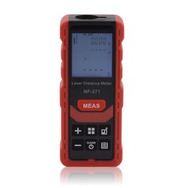 Laser Distance Meter IP54 Range, Distance 70 Metres LCD Backlight, with Many Functions for Precise Level, Degree & Vertical Measurements with Voice Output