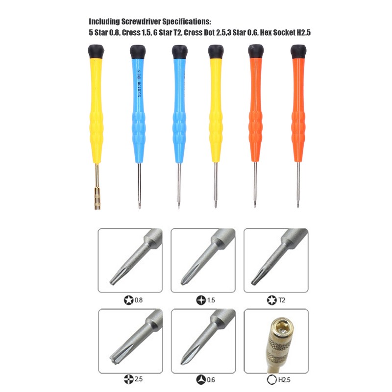 Phone Repair Tools Kit ABS Alloy Steel 14 in 1