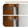 Blulu 2 Pcs 13.8'' Sliding Tie Rack Hangers for Closet,
