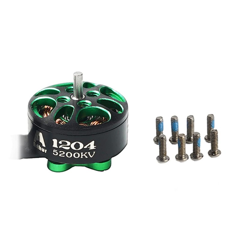 4PCS Arthur 1204 5200kv 3100KV 2500KV 2-4S Brushless Motor Mini