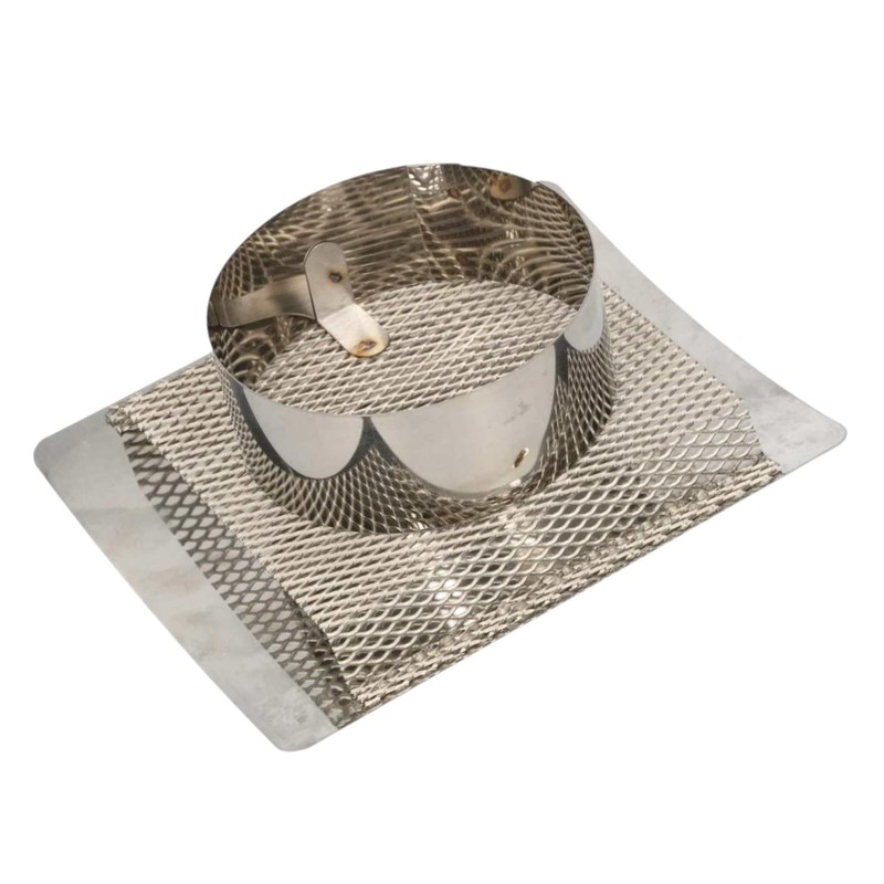Stainless Steel Air Vent Grille, 150mm x 170mm, Wall Mounted