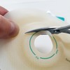 ALLEX Ostomy Scissors Curved Blunt Tips for Cutting Stoma Bag