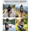 UEAVOID Sun Protection Mask Pack of 2 Black UPF50+ Breathable