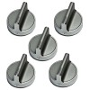 Aftermarket WFG540H0ES1 Whirlpool Range Oven Burner Knob (5 Pack)