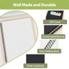 VAIGU:OA Notebook A5 Squared, Pack of 4 Notebooks Spiral Bound