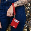 The Denner Wristlet Wallet:_Coffee