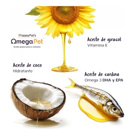 Aceite De Pescado Omega 3 Pelo Y Piel Perros Y Gatos 360ml