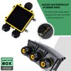 3 Way Electrical Junction Box, La Vane IP68 Waterproof 3