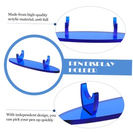 MAGICLULU Acrylic Makeup Brush Holder Display Stand Multi-purpose Storage Organizer for Desk Elegant Design Smooth Edges for Safe Use for Pens Brushes and More