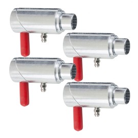 Mytee Products (4 Pack) 3/4" Cam Lock Wrecker, Tow Truck Spring Loaded Twist Lock Plunger Pin