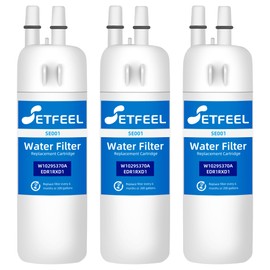 SETFEEL W10295370A Water Filter Replacement, Compatible with EDR1RXD1, WHR1RXD1, Filter 1, P8RFWB2L, P4RFWB, Kenmore 46-9081, 46-9930 Water Filters 3 PACK