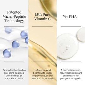 Neutrogena Collagen Bank Sérum Facial con 15% de Vitamina C, Sérum de Vitamina C para el Rostro que Ayuda a Construir Colágeno para una Piel Radiante y de Aspecto más Voluminoso, Tratamiento para Tono