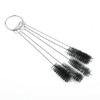 Round Pipe Tube Wire-Brush Set of 5 Brushes on Ring