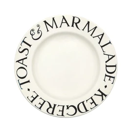 Emma Bridgewater Black Toast 8 1/2 Dessert Plate | 1BLT010063