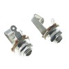 KAISH Nickel Premium 2-Pack Brass Material American Thread Audio 1/4"