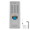 Waterproof Fingerprint Reader Password Door Access Control Keypad Security Entry