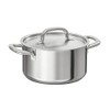 IKEA Thick/Clean and Simple Design Pot with Lid, Stainless Steel