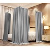 VETHIN Elastic Roof Style Four Corner Post Princess Bed Canopy