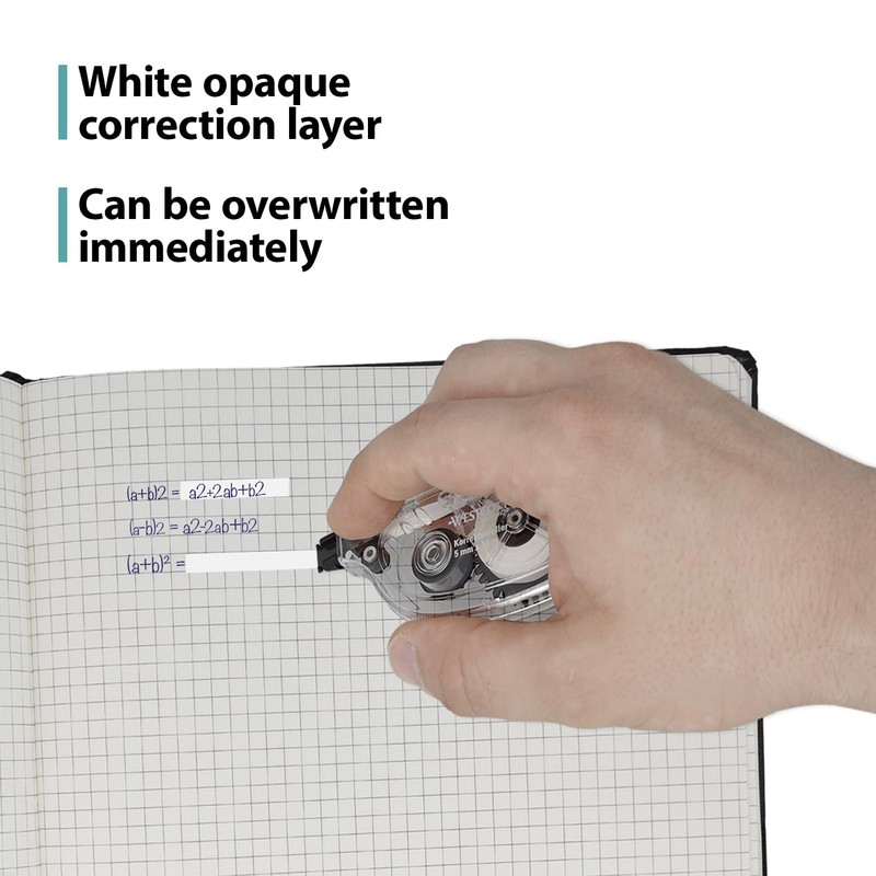 Westcott correction tape sideway | correction roller with white correction